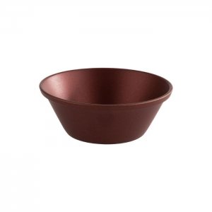 APS Sada misek na dip, průměr 6 cm, výška 2,5 cm, nerez červená, 6 ks