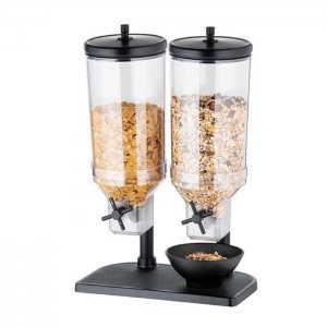 APS Zásobník na cereálie Duo, 2x4,5 l