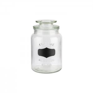 APS Skleněná nádoba na potraviny, průměr 11cm, výška 18 cm