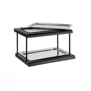 APS Chladící vitrína GN 1/1, v. 36 cm, černá