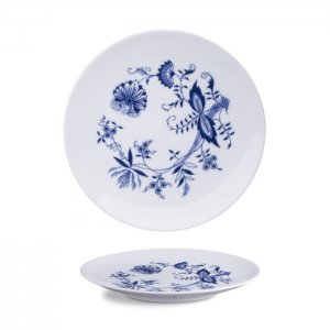 G. Benedikt Mělký talíř coup ISABELLE, 21 cm, dekor Classic blue
