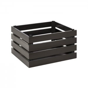 APS Dřevěný box SUPERBOX, GN 1/2, tmavé dřevo