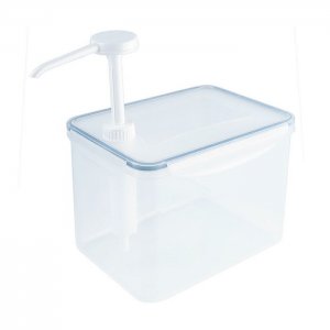 Contacto dávkovač s pumpičkou 3,9 l, polypropylen