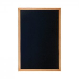 Securit Nástěnná popisovací tabule WOODY 60x80cm barva dub s popisovačem