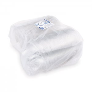 miska kulatá s víčkem 600ml 50ks, rPET průhledná