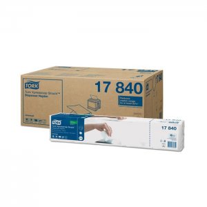 Tork Ubrousky Tork Xpressnap Snack 21,6 x 21,6 / 5 x 225, 1-vr., zásobníkové N10, bílé
