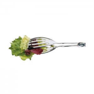 Servírovací kleště na salát, perforované, nerez - 25 cm APS