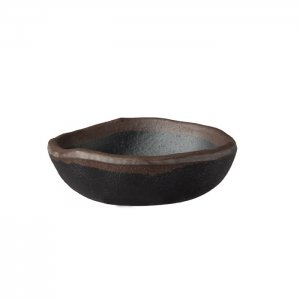 APS miska MARONE, melamin, černá, pr. 8,5 cm, v. 2,5 cm