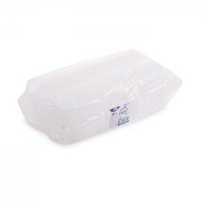 miska oválná s víčkem 250ml 50ks, PP průhledná