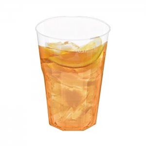 Vratný plastový kelímek "koktejl"  0,3 l, 30 ks