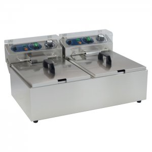 SVING Elektrická fritéza 2 x 6 l