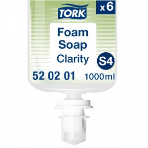 Tork Pěnové mýdlo čiré, ekologické, S4, 1l / 2500 dávek