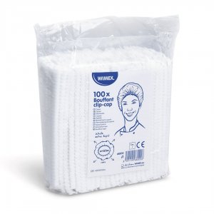 čepec extra lehký bílý 100 ks (PP)