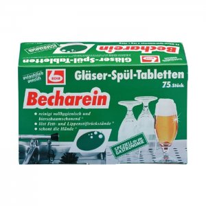 Dr.Becher BECHAREIN čistič sklenic tablety 0,75 kg