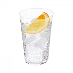 Vratný plastový kelímek 0,3 l, 25 ks