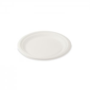 talíř kulatý BIO cukrová třtina O 22 cm 50 ks
