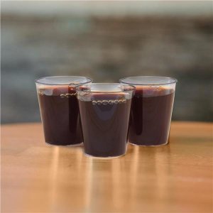 Vratný plastový kelímek 2 cl / 4 cl, 50 ks