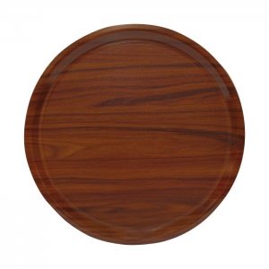 Protiskluzový podnos kulatý O 43cm Midas walnut