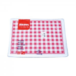 Fato prostírání papírové 30x40 cm / 250ks 1-vrstvé vzor kostka