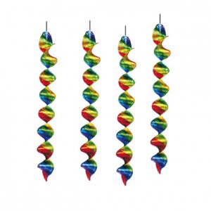spirály lesklé 60cm/5cm 4ks
