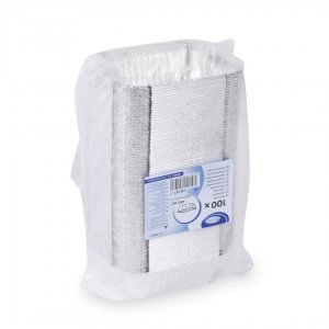 Hranatá miska ALU, 0,47 l, 100 ks