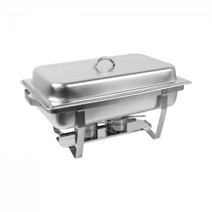 SVING Chafing dish GN 1/1+2 hořáky Economic, 9L + GN1/1-065
