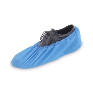 Návleky na boty 40x14 cm, (CPE), modré, HACCP, 100 ks