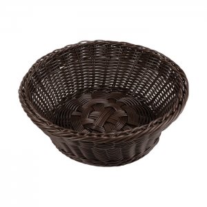 Kulatý košíček O 25 v. 9 cm polyratan