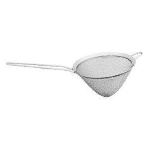 SVING Cedník špičák kónický, pomfritové tkanivo, nerez - 16 cm