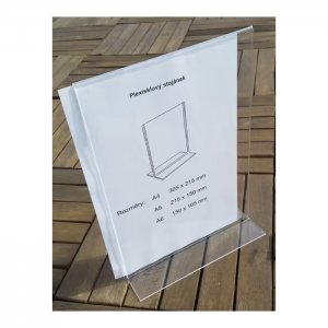 Securit Stojánek na menu  A4 plastový