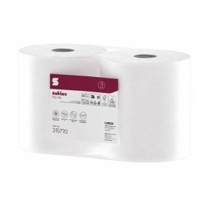 Wepa Professional Průmyslové role utěrky papírové 525 m bílé 2vrstvé 1.500 útr 24x35 cm