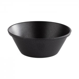 APS sada misek na dip průměr 6cm výška 2,5cm 6ks nerez černá