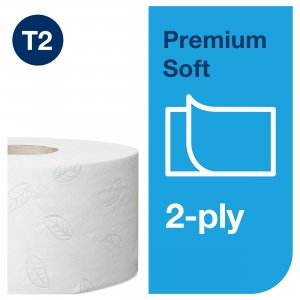 Tork Toaletní papír JUMBO Premium MINI  2vrstvý, návin 170m,počet útržků 850,barva bílá,