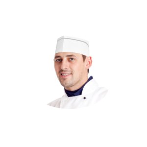 čepice lodičky 25ks bílé papír HACCP