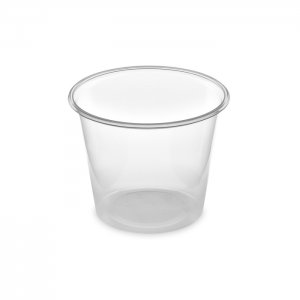 miska dresingová 125 ml, 50ks průhledná (PP)