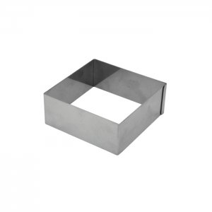 SVING Forma na dort, nerez - 10 x 10 x 4 cm