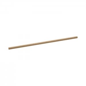 brčka papírová rovná 20 cm, O 6 mm 100 ks kraft
