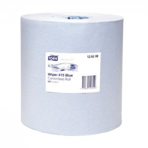 Tork Papírová utěrka v roli, 1vrstvá, modrá, M2, 19 cm / 320 m