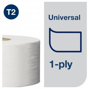 Tork Toaletní papír JUMBO, T2, 1vrstvý, 188 mm, šíře 9,7 cm, délka 240 m, bílý