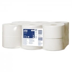 Tork Toaletní papír JUMBO, T2, 1vrstvý, 188 mm, šíře 9,7 cm, délka 240 m, bílý