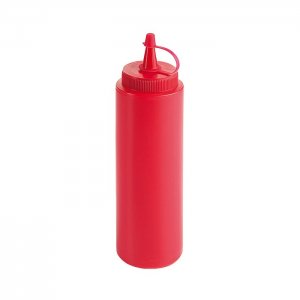 Contacto Dávkovač malý - 0,25 l / 227 g, červený plast