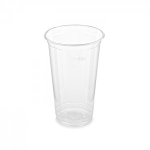 kelímek čirý 500ml/ pr. 95mm, 50ks (rPET)