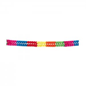 Papírová girlanda, š. 17 cm , 6 m