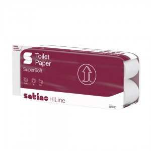 Wepa Professional Toaletní papír SMART 4vrstvý, návin 19,5 m, bílý / 8 ks