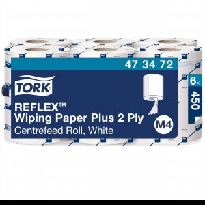 Tork Papírové utěrky REFLEX MIDI 2 vrstvé 35 x 21 cm / 157,5 m
