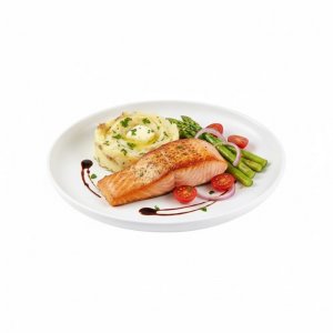 SVING Mělký talíř FUTURE 27 cm, bílý porcelán