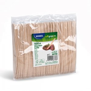 Nůž ze dřeva 16,5 cm 100 ks