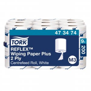 Tork Papírové utěrky se středovým odvíjením Reflex MINI 2 vrstvé, 35 x 21 cm / 70 m, M3
