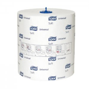 Tork Papírové ručníky Tork Matic – extra dlouhá role Universal, 1vr., H1, 21 cm / 280 m, 1120 útržků, bílé