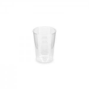 Kelímek krystal, 2cl / 4cl / 5cl (PS) / 40ks